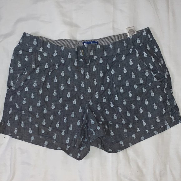Grey Pineapple Keds Shorts - Picture 1 of 1